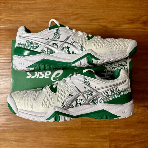London Edition (Wimbledon) ASICS Gel Resolution 6 Men’s 9.5, NIB, Tag Affixed. main image 4